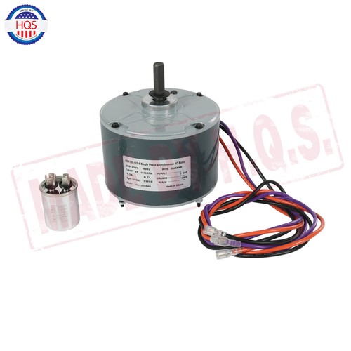 Condenser fan motor - fan, motor,