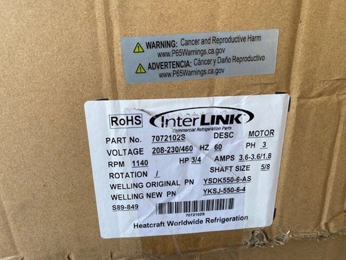 Heatcraft interlink 7072102s - interlink,